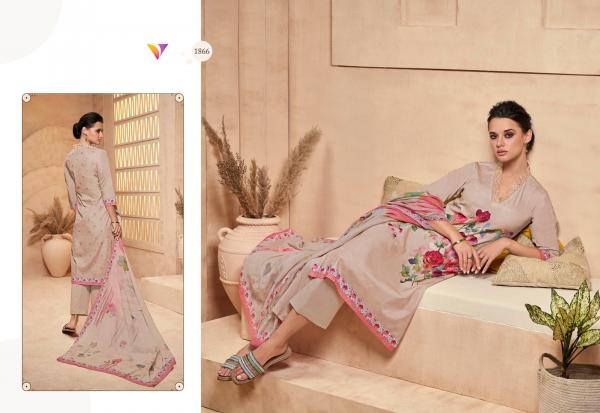 Viradi Summer Vol 18 Cotton Digital Printed Kurti Bottom With Dupatta